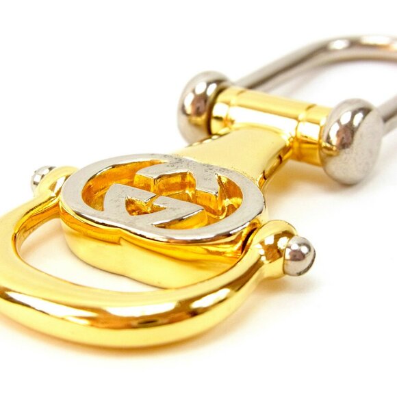 AUTHENTICITY GUARANTEED GUCCI Key Holder Interlocking USED - Picture 4 of 6